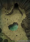 Image result for Dnd Cavern Battle Map