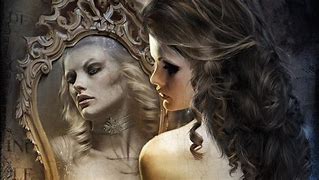 Image result for Reflection in Mirror Art