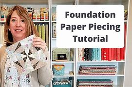 Image result for Paper Piecing Tutorials YouTube