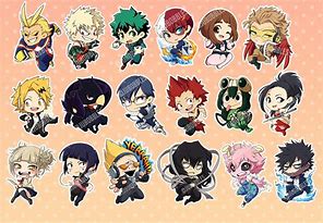 Image result for My Hero Academia Stickers