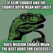 Image result for Fat Chance Meme