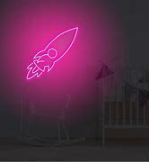 Image result for Rocket Neon Sign