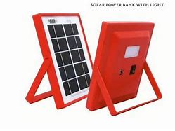 Image result for Power Bank Charging Station with a Biultin Solar