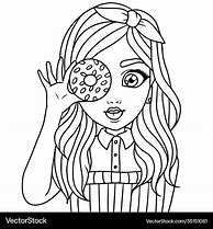 Image result for Cute Girl Coloring