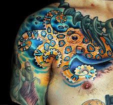 Image result for Octopus Ocean Tattoo