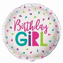 Image result for Birthday Girl Balloons