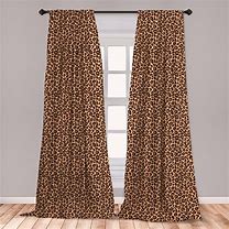 Image result for Cheetah Print Curtain