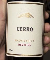 Image result for Cerro Red Napa Valley