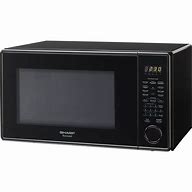 Image result for Sharp Microwave Oven Black