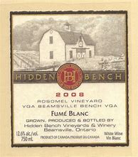Image result for Hidden Bench Fume Blanc Rosomel
