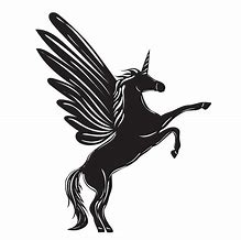 Image result for Unicorn Pegasus Silhouette