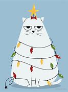 Image result for Grumpy Cat Christmas Drawing