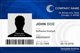 Image result for ID Template for Free