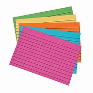 Image result for 4X6 Index Cards Color