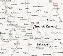 Image result for Sremski Karlovci Mapa