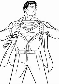 Image result for Superman Coloring Pictures