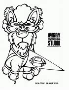 Image result for Seattle Seahawks Coloring Pages