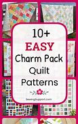 Image result for 5 Inch Charm Pack Quilts