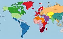 Image result for Human Geography World Map
