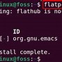 Image result for Linux Command for Install Emacs