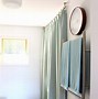 Image result for Ceiling Mounted Shower Curtain Rod