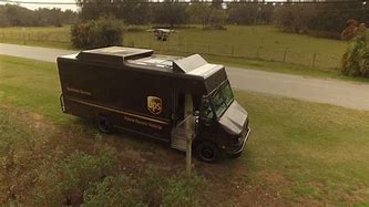 Image result for UPS Delivery Truck Roof