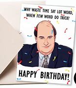 Image result for The Office Kevin Why Waste Time Meme