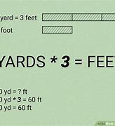 Image result for 2 Yards to Feet