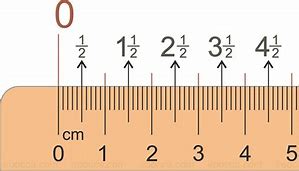 Image result for Standard Ruler Measurements