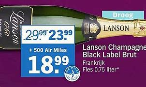 Image result for Champagne Lanson Black Label Brut