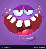 Image result for Scary Monster Face Clip Art