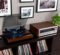 Image result for Vinyl Turntable and Stereo Receiver
