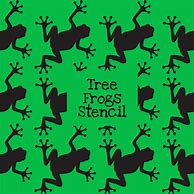 Image result for Tree Frog Stencil