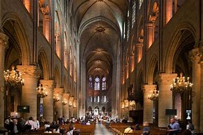 Image result for Notre Dome Interior