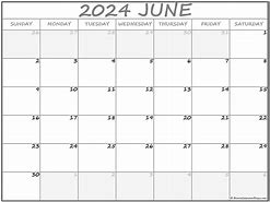 Image result for Calendar 20-24 June