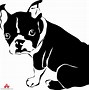 Image result for Bulldog Clip Art Black and White