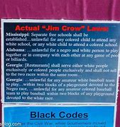 Image result for Jim Crow Laws