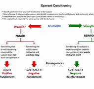 Image result for 4 Types of Operant Conditioning