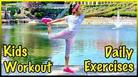 Image result for At Home Beginner Workouts for Kids