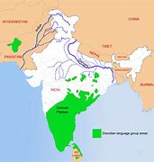 Image result for Dravidian Language Map