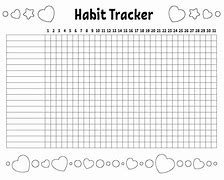 Image result for Habit Tracker Chart