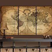 Image result for World Map Art for Wall