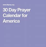 Image result for 30-Day Prayer Calendar