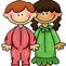 Image result for Kids Pajamas Clip Art