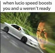 Image result for Lucio Speed Boost Meme