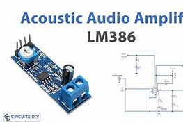 Image result for LM386 Audio Amplifier Circuit