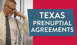 Image result for Prenuptual Texas