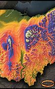 Image result for Ohio Topographic Map