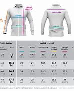 Image result for Long Sleeve Dress Shirt Size Chart