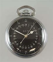 Image result for 24 Hour Dial Pocket Watch